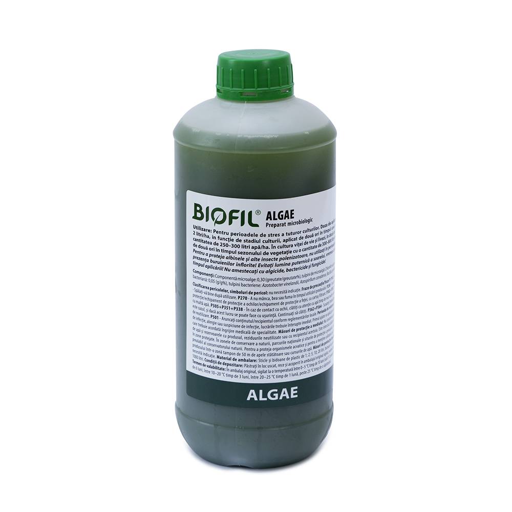 BIOFIL® Algae –<br>costul pe hectar: 120 lei